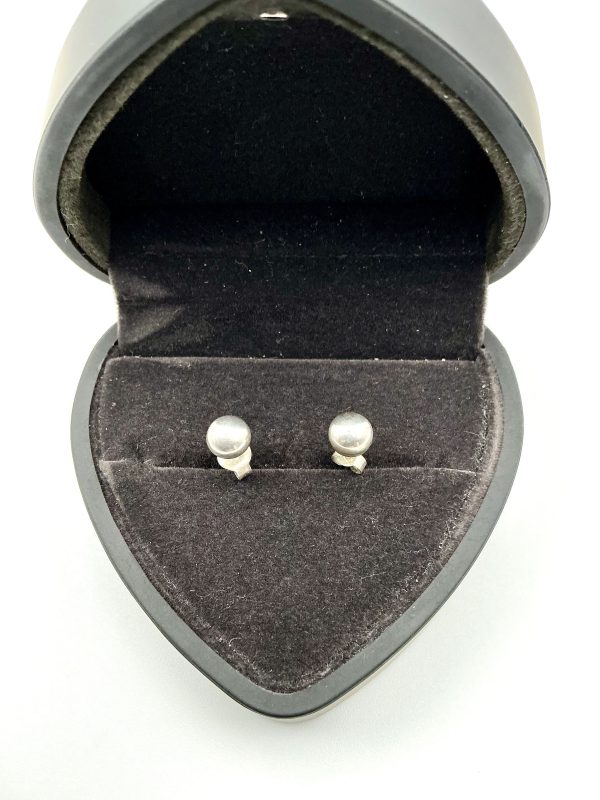 Minimalist 925 Sterling Silver Ball Stud Earrings – 1g - Image 4