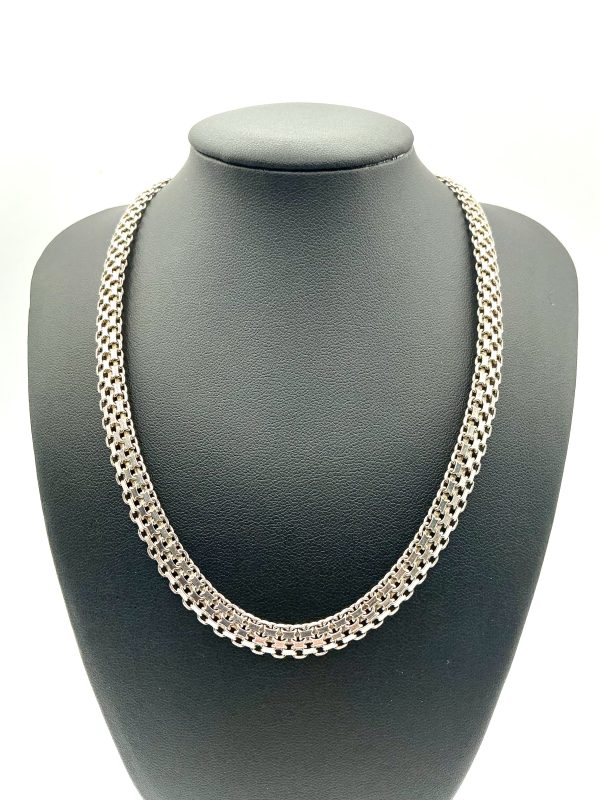 Italian 925 Sterling Silver Milor Collar Necklace – 20.6g, Birmingham Hallmark, QVC - Image 5