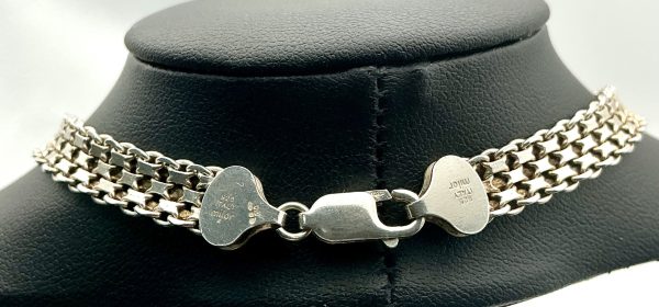 Italian 925 Sterling Silver Milor Collar Necklace – 20.6g, Birmingham Hallmark, QVC - Image 6