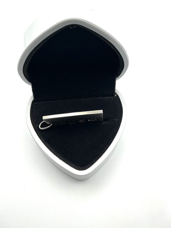 1977 Sterling Silver London Hallmarked Commemorative Ingot Pendant – Queen’s Silver Jubilee - Image 4