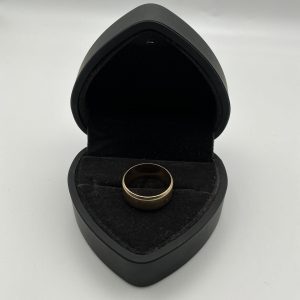 Vintage 9ct Gold Wedding Band, Hallmarked 1979, Size Q