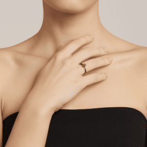 Minimalist Sterling Silver Moonstone Solitaire Ring – Size N/O