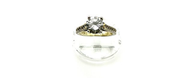 925 Sterling Silver Solitaire Ring with 5.5ct CZ – Size I, 3.6g - Image 6