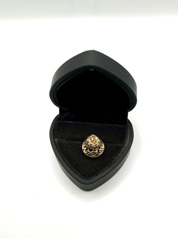 9ct Yellow Gold Ornate Bell Pendant or Charm – 22mm, 3.7g - Image 6