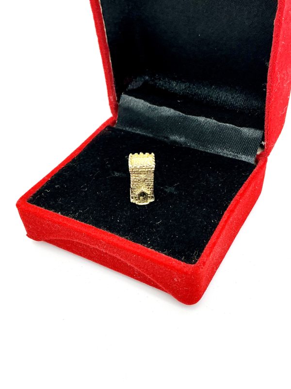Antique 1802 9K Gold Church Charm – Opens to Blessing Scene – 3.9g – London Hallmark - Image 13