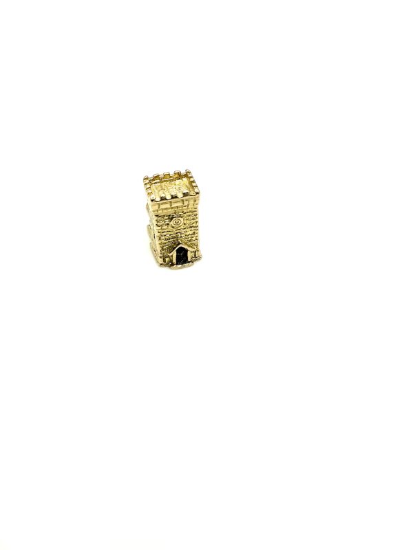 Antique 1802 9K Gold Church Charm – Opens to Blessing Scene – 3.9g – London Hallmark - Image 6