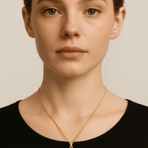 9ct Gold Oval Locket Necklace – Birmingham Assay (CWJ) – 18” Chain – 5.27g – Insured Delivery